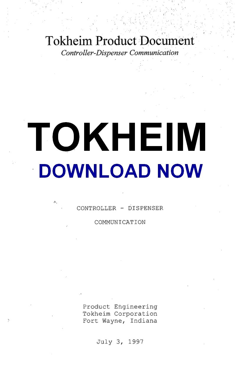 Tokheim communication protocol Download