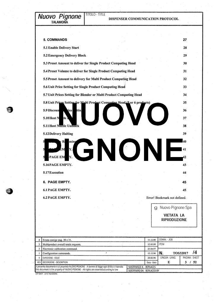 Nuovo Pignone Communication Protocol DOWNLOAD
