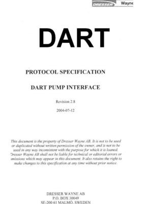 WAYNE DART PUMP COMMUNICATION PROTOCOL DOWNLOAD