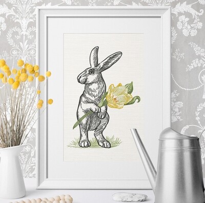 Rabbits, Hares and Mouses embroidery designs