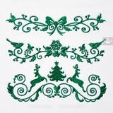 Christmas borders Set Machine Embroidery Designs