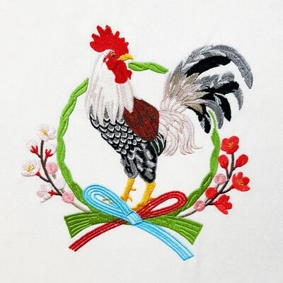 Roosters and Hens embroidery designs