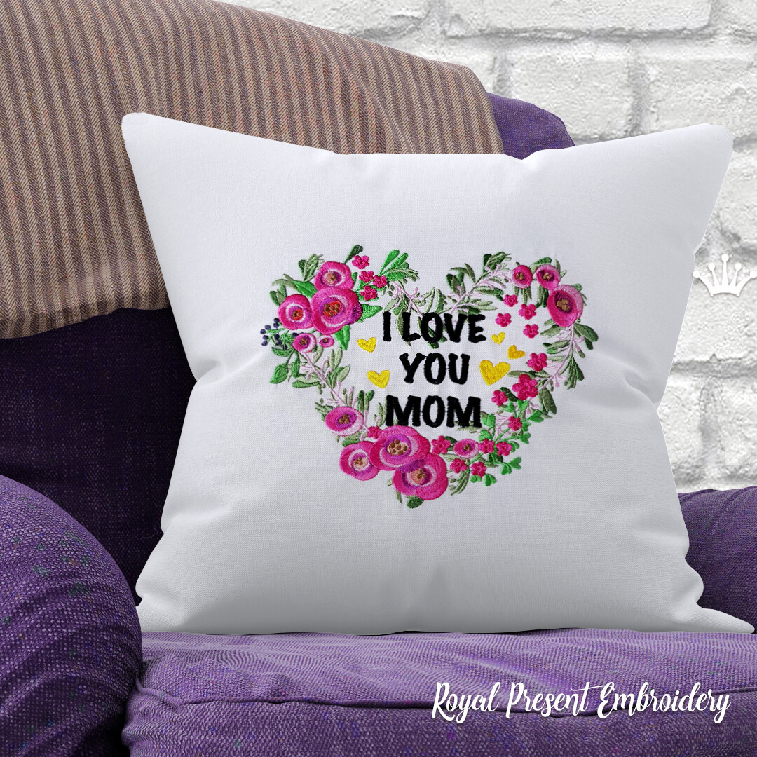 I Love You Mom Heart Machine Embroidery Design Royal Present Embroidery Machine Embroidery Designs Online I Love You Mom Heart Machine Embroidery Design Royal Present Embroidery Machine Embroidery Designs Online
