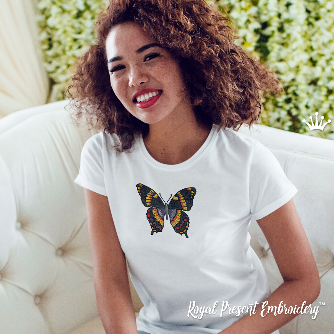 Machine Embroidery Design Butterfly
