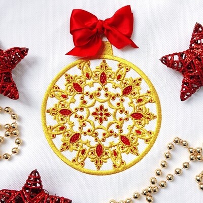 Christmas Balls embroidery designs