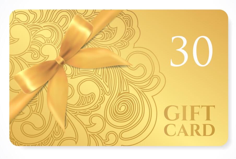 30 Gift Card