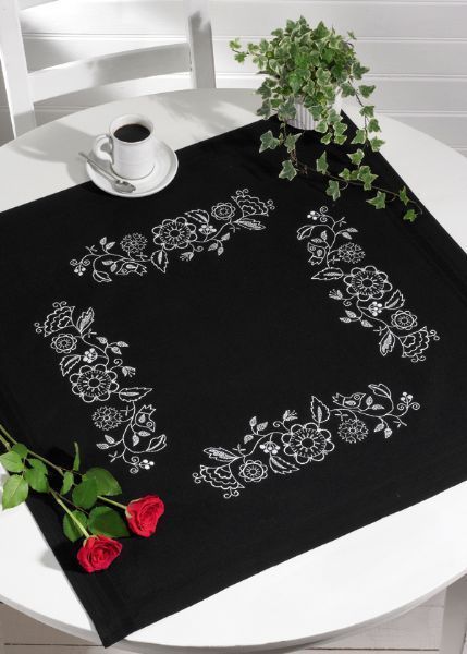 Machine Embroidery Design White border free - 4 sizes