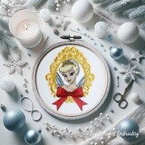 Sugar Plum Fairy machine embroidery design