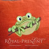 Machine Embroidery Design Frog - 3 sizes