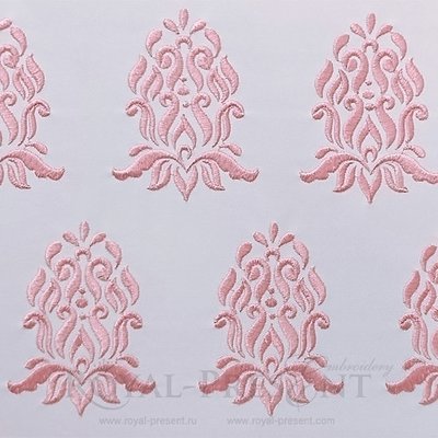 Machine Embroidery Design Royal Vintage element