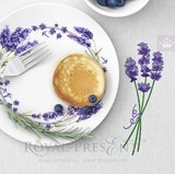 Purple Fragrant lavender Machine Embroidery Design