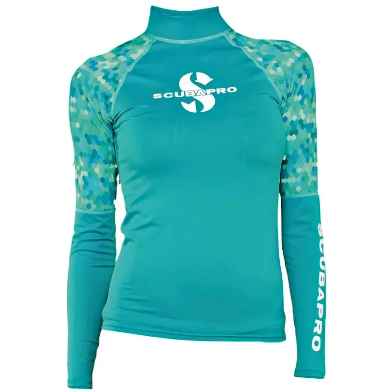 Scubapro Womens Long Sleeve Rash Guard (UPF50)
