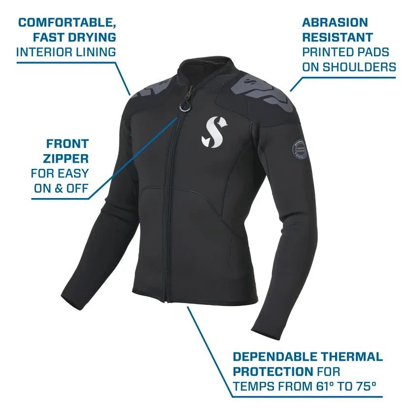 Scubapro Everflex YULEX Long Sleeve 3mm Mens