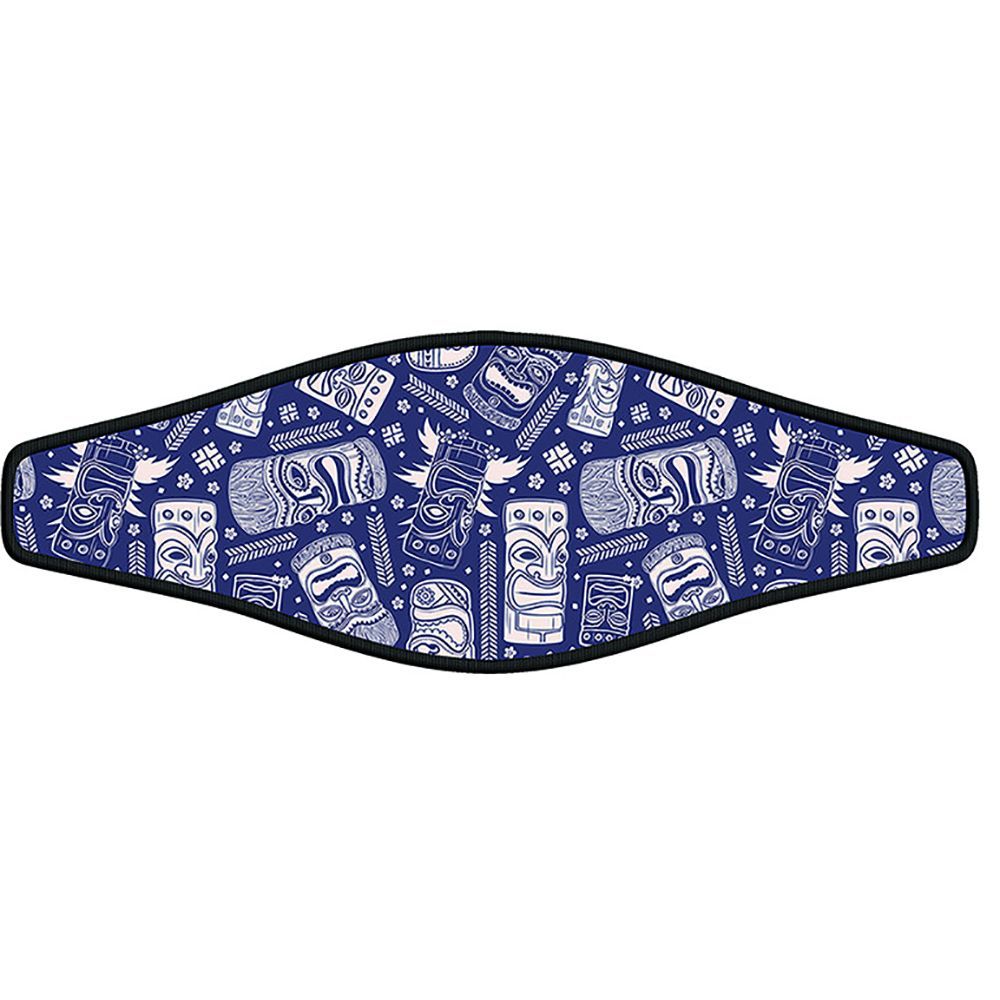 Innovative Strap Wrapper, Color: Blue Tiki