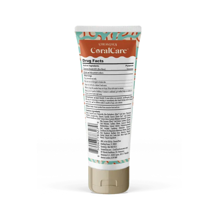 Stream2Sea Coral Care Sunscreen SPF 30 (2.5oz)