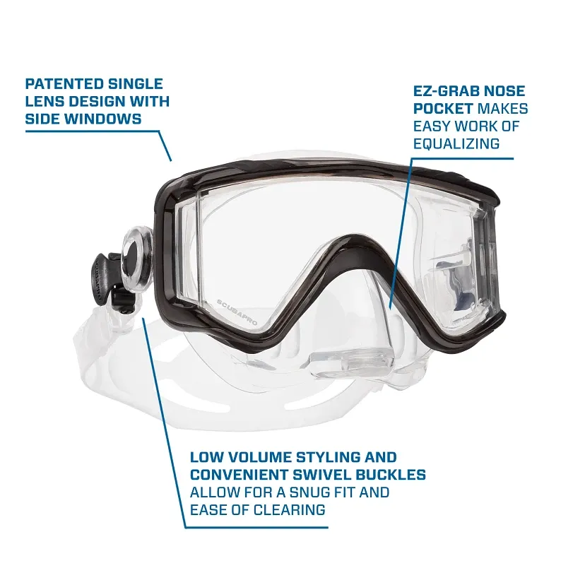 Scubapro Crystal Vu Plus Mask w/ Purge