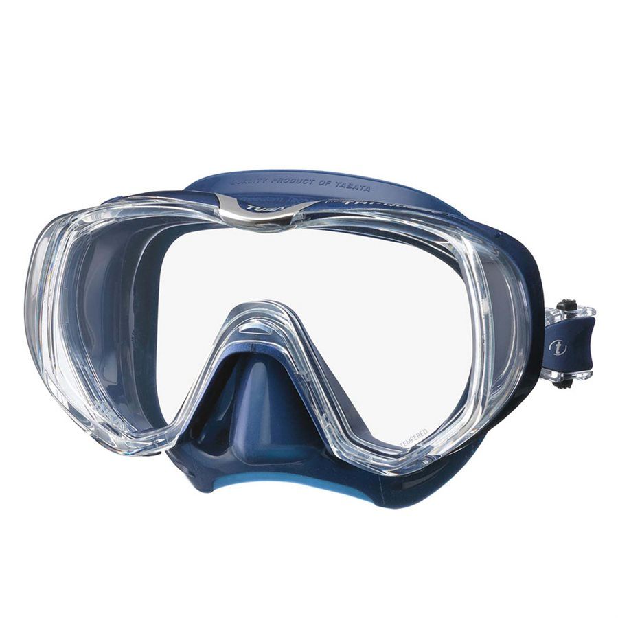 Tusa Tri-Quest Mask, Color: Indigo/Indigo