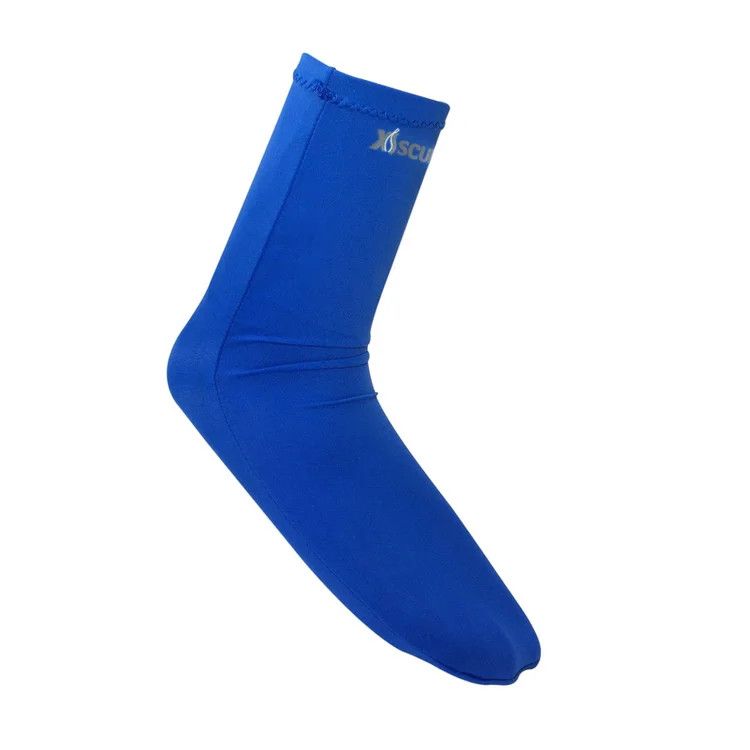 XS Scuba Lycra Socks, Color: Blue