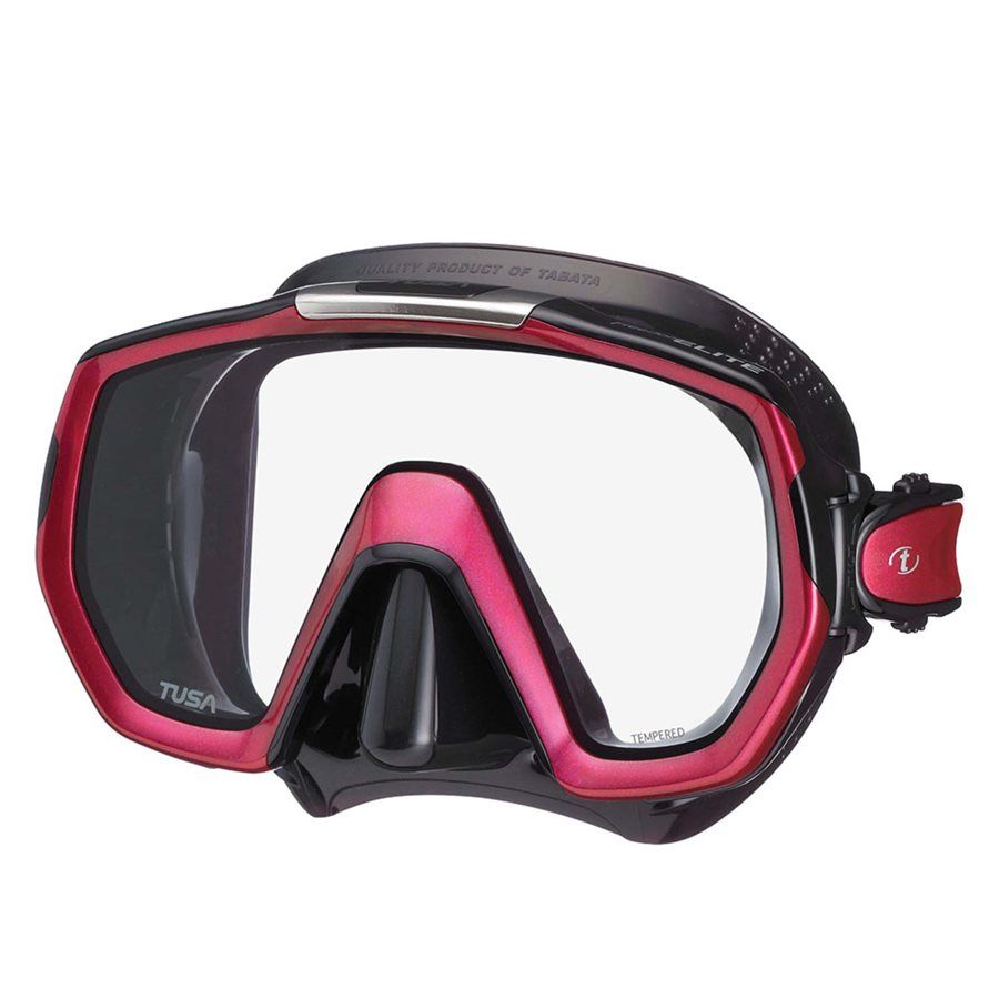 Tusa Freedom Elite Mask, Color: Rose Pink/Black