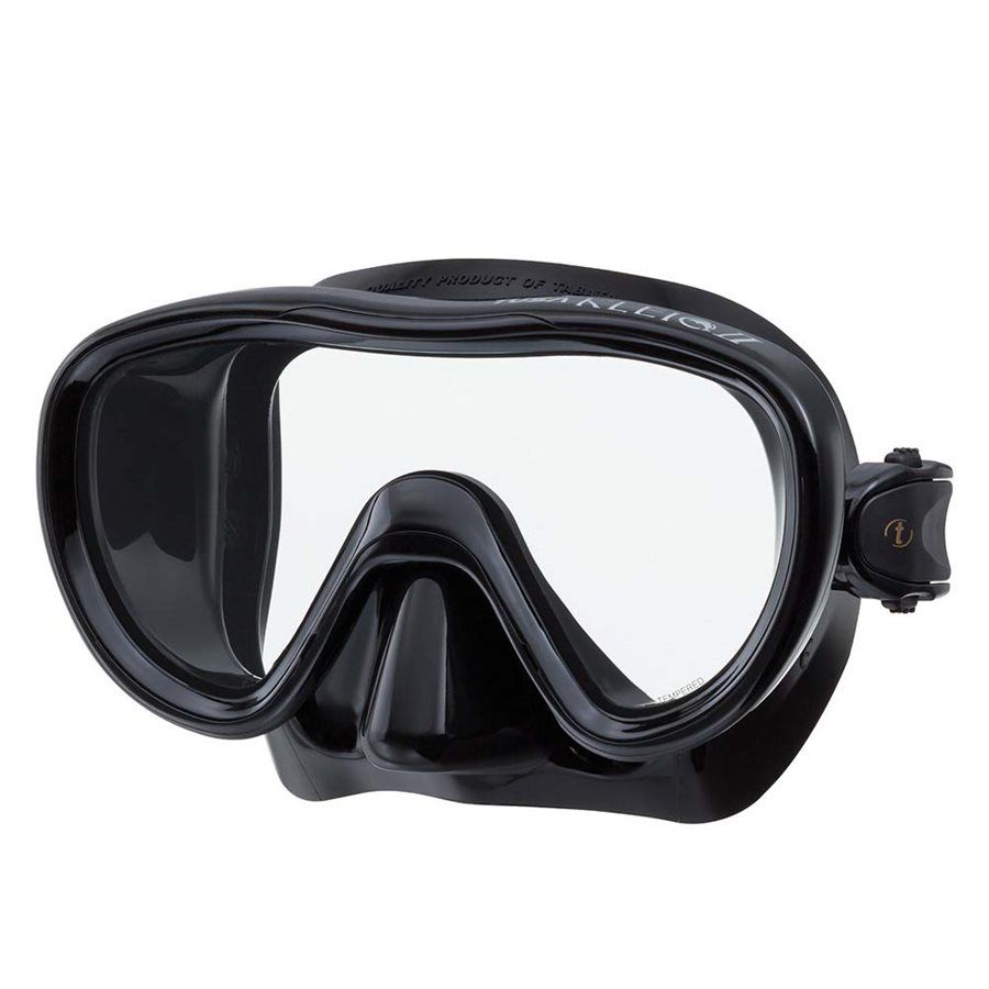 Tusa Mini Kleio Mask, Color: Black/Black