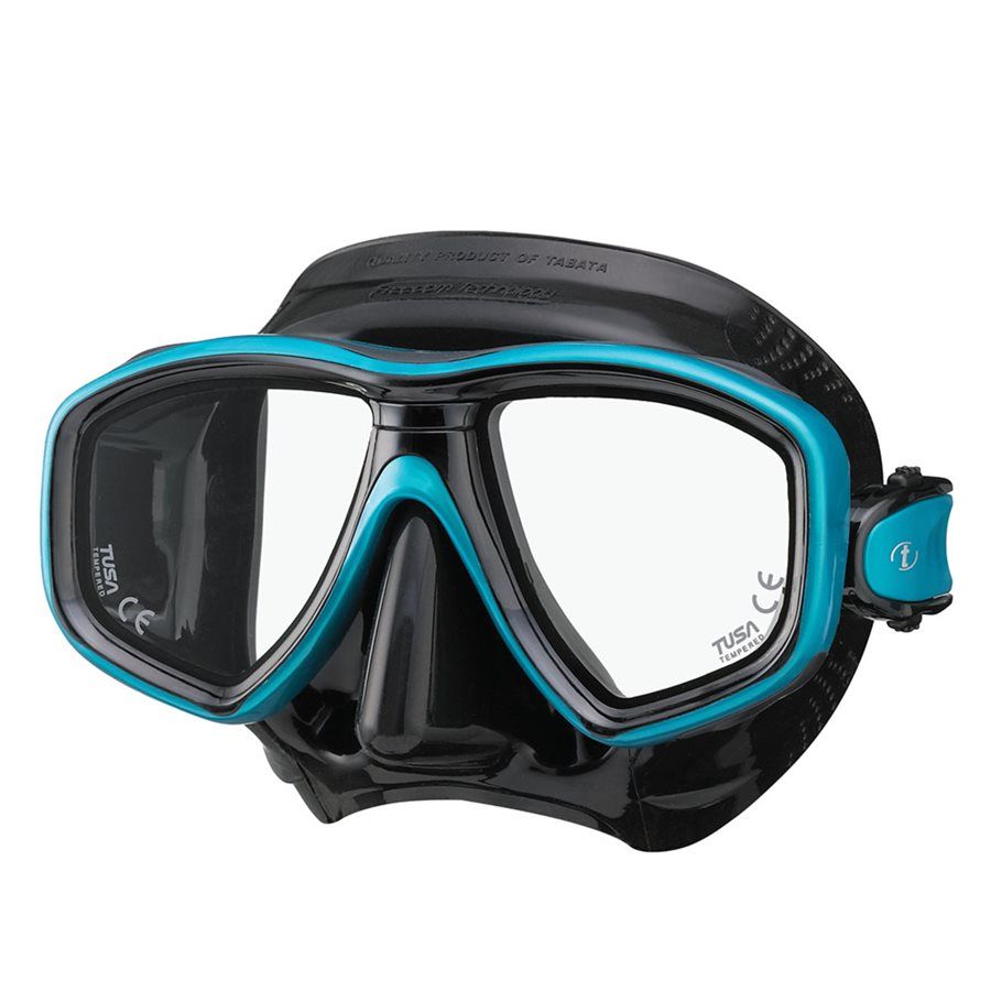 Tusa Ceos Mask, Color: Ocean Green/Black