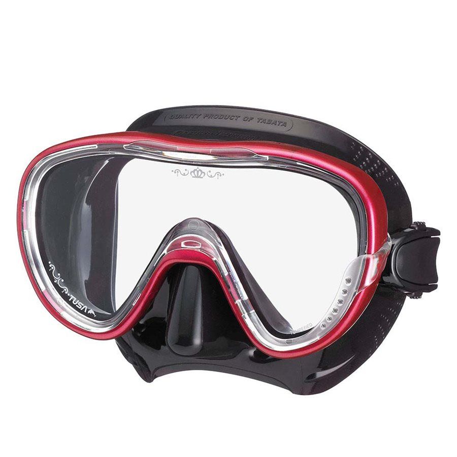 Tusa Tina Mask, Color: Rose Pink/Black
