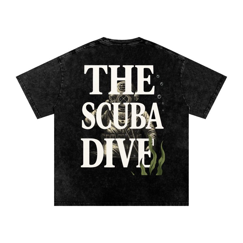 Vintage Diver Grey T-Shirt (PK Collection)