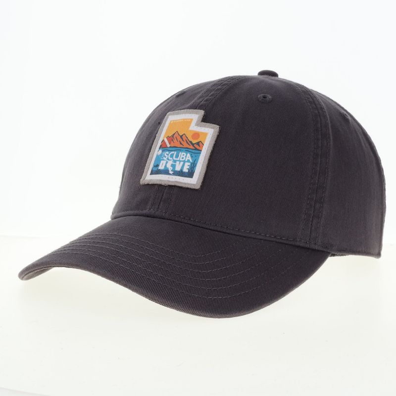 The Scuba Dive Hat (Utah Sunset Logo) Dark Grey