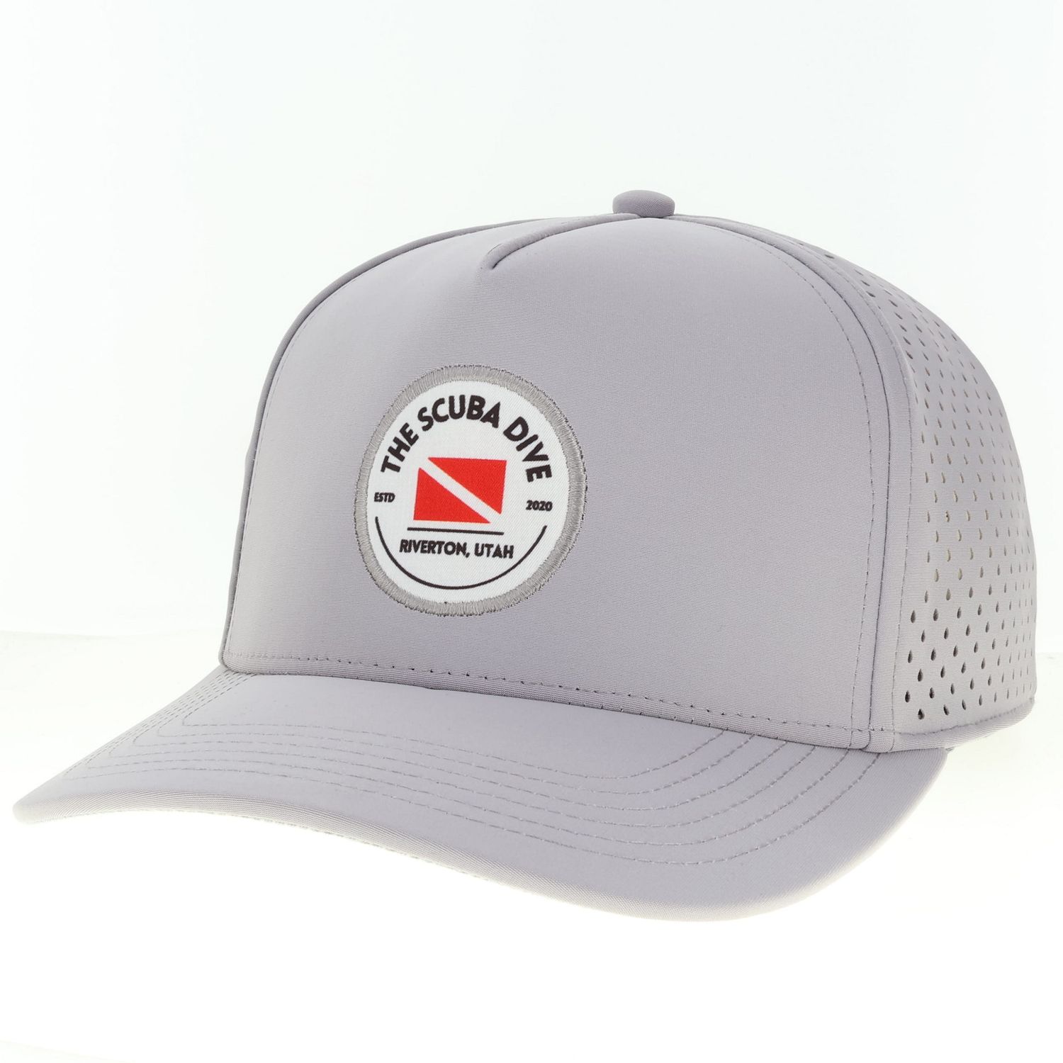 The Scuba Dive Hat (Established 2020 Logo) Light Grey