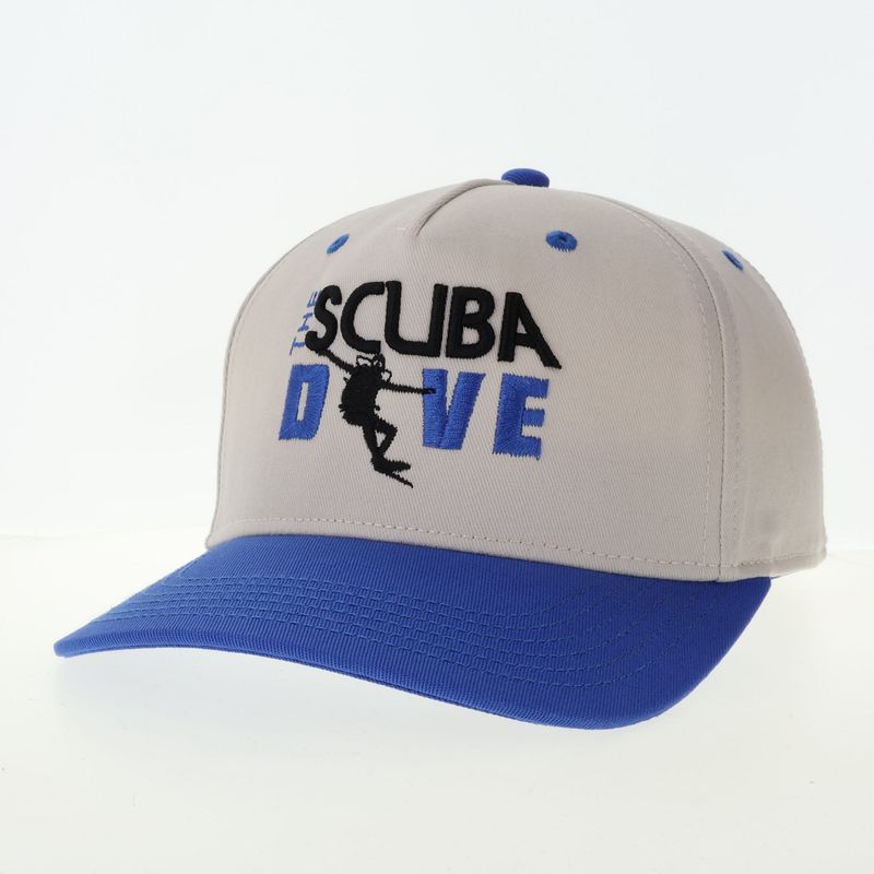 The Scuba Dive Hat (Classic Logo) Stone/Allegheny Blue