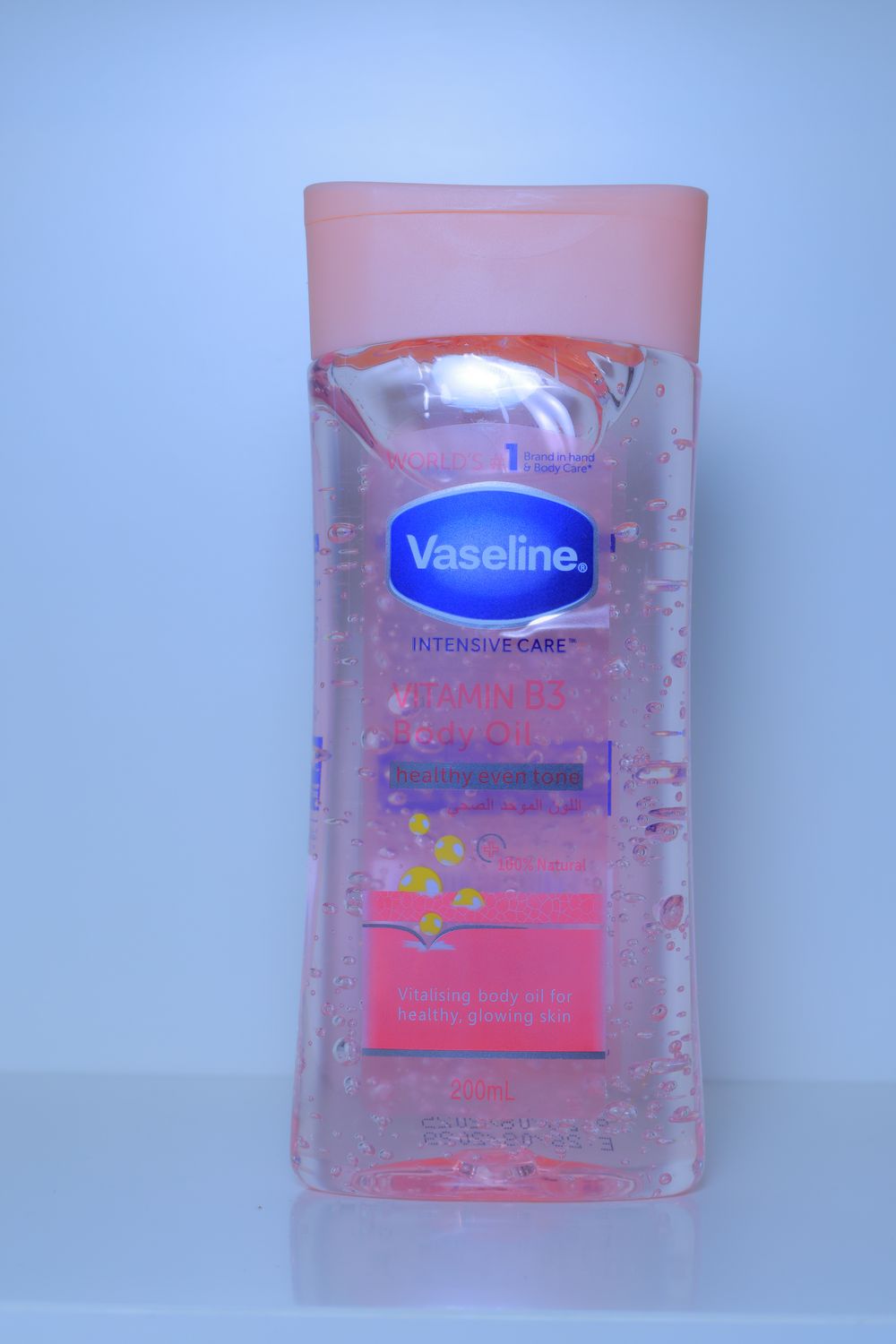 vaseline vitamine body oil