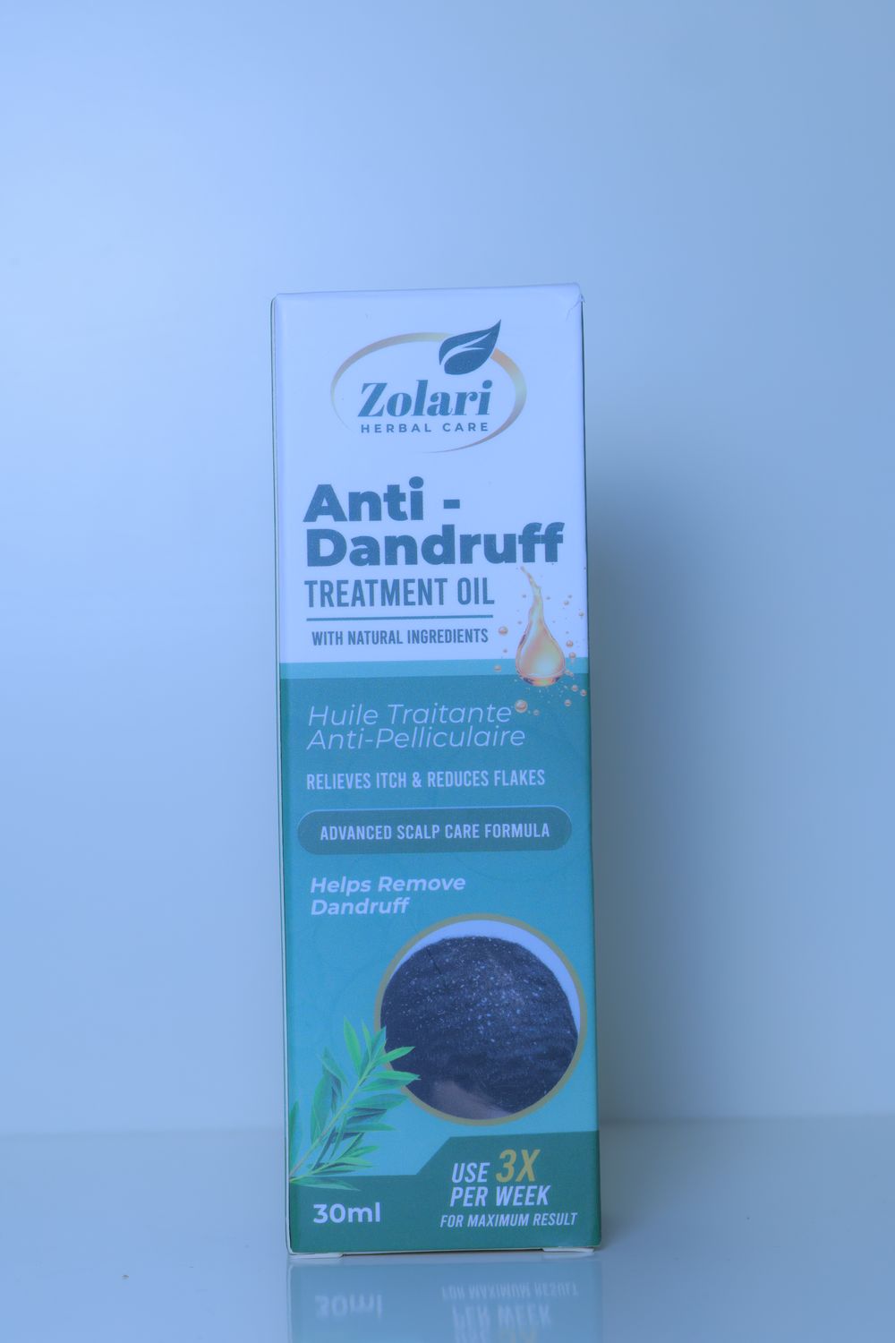 Anti-Dondruff treatment oil