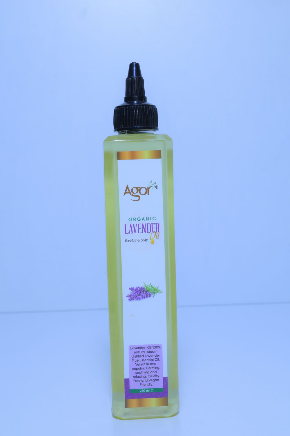 agor  organic lavender for hair and body oil