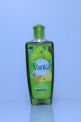 Vatika  Olive Enriched hair oil , Nourish &amp; Protect zith Vitamins - A, E, F