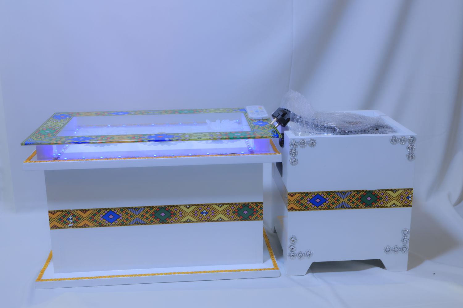 rokbet with zurya image, dimlight with remote control and fernolo