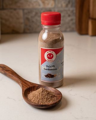 cardamom ኮረሪማ የተፈጨ ዝተጥሓነ 100g