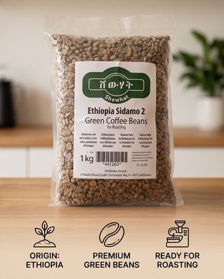 ethiopian coffee ቡና ቡን 1kg