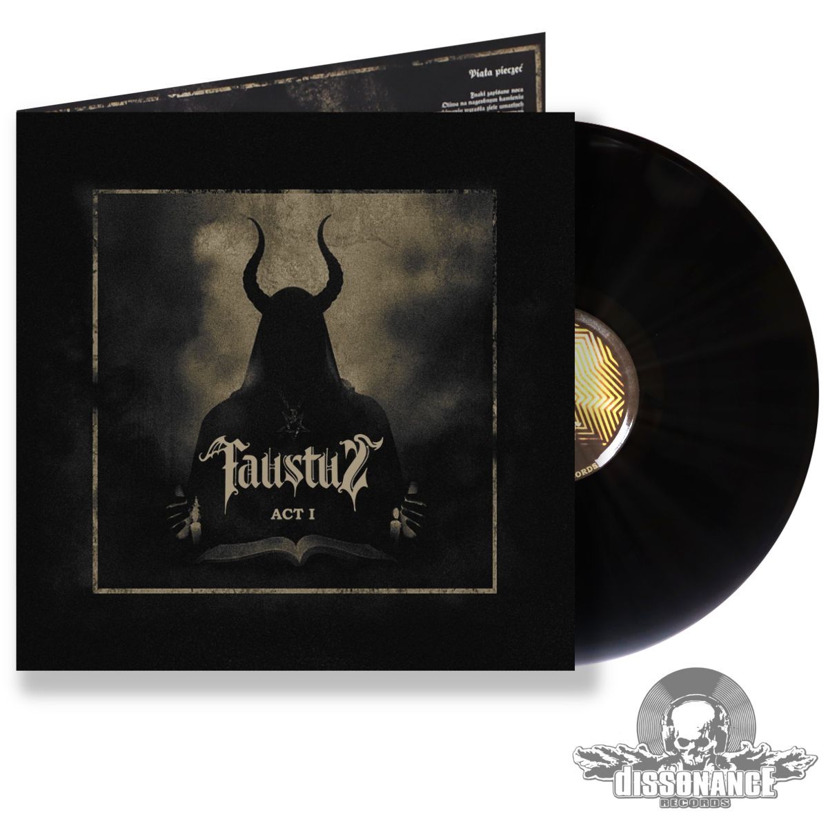 FAUSTUS "Act I" LP (BLACK STANDARD)