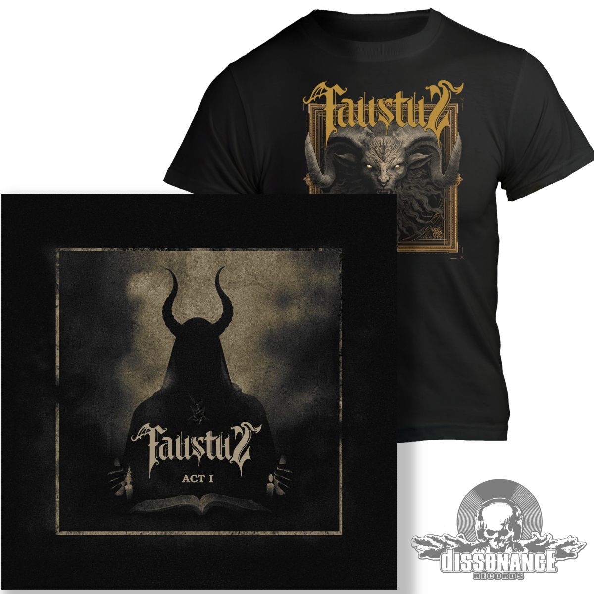 FAUSTUS Act I LP + T-SHIRT
