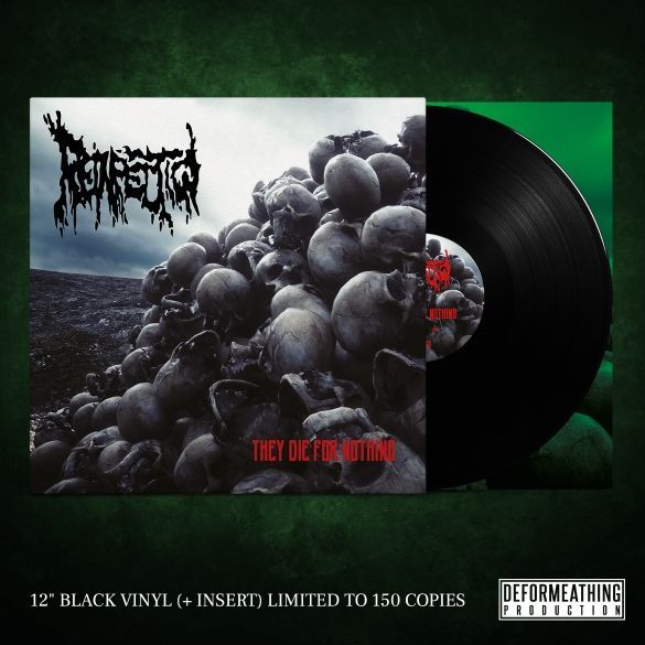 REINFECTION They Die For Nothing LP (BLACK)