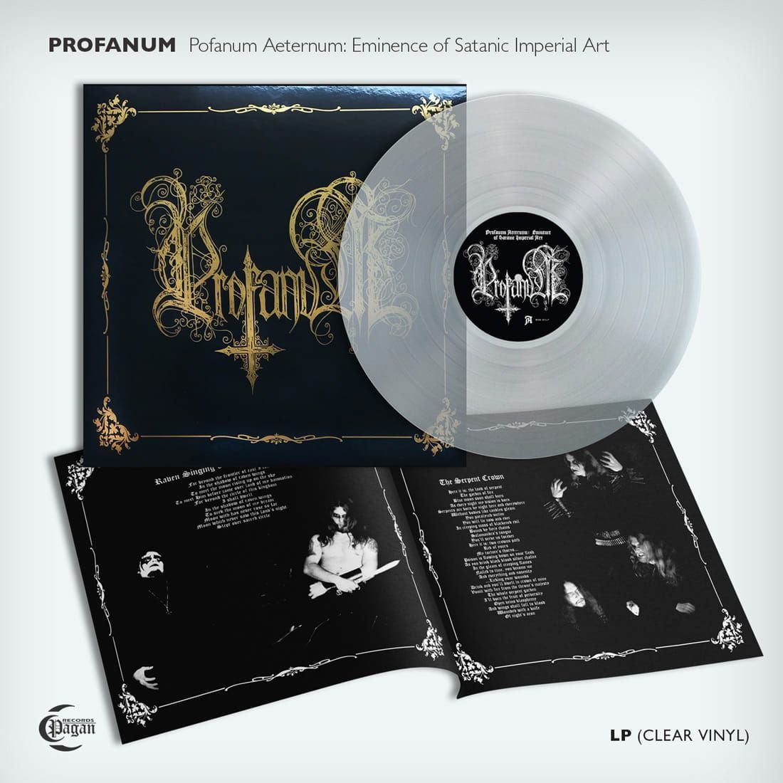 PROFANUM Profanum Aeternum: Eminence of Satanic Imperial Art LP (CLEAR)