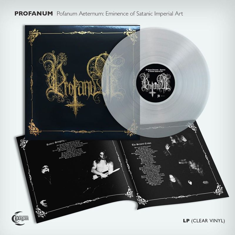 PROFANUM Profanum Aeternum: Eminence of Satanic Imperial Art LP (CLEAR)