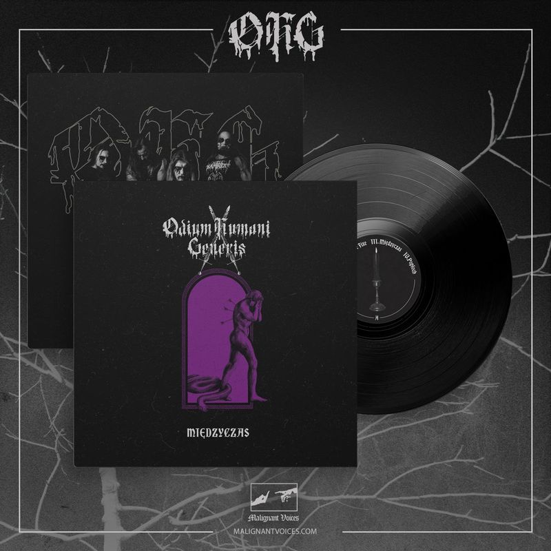 ODIUM HUMANI GENERIS - Międzyczas LP (black)