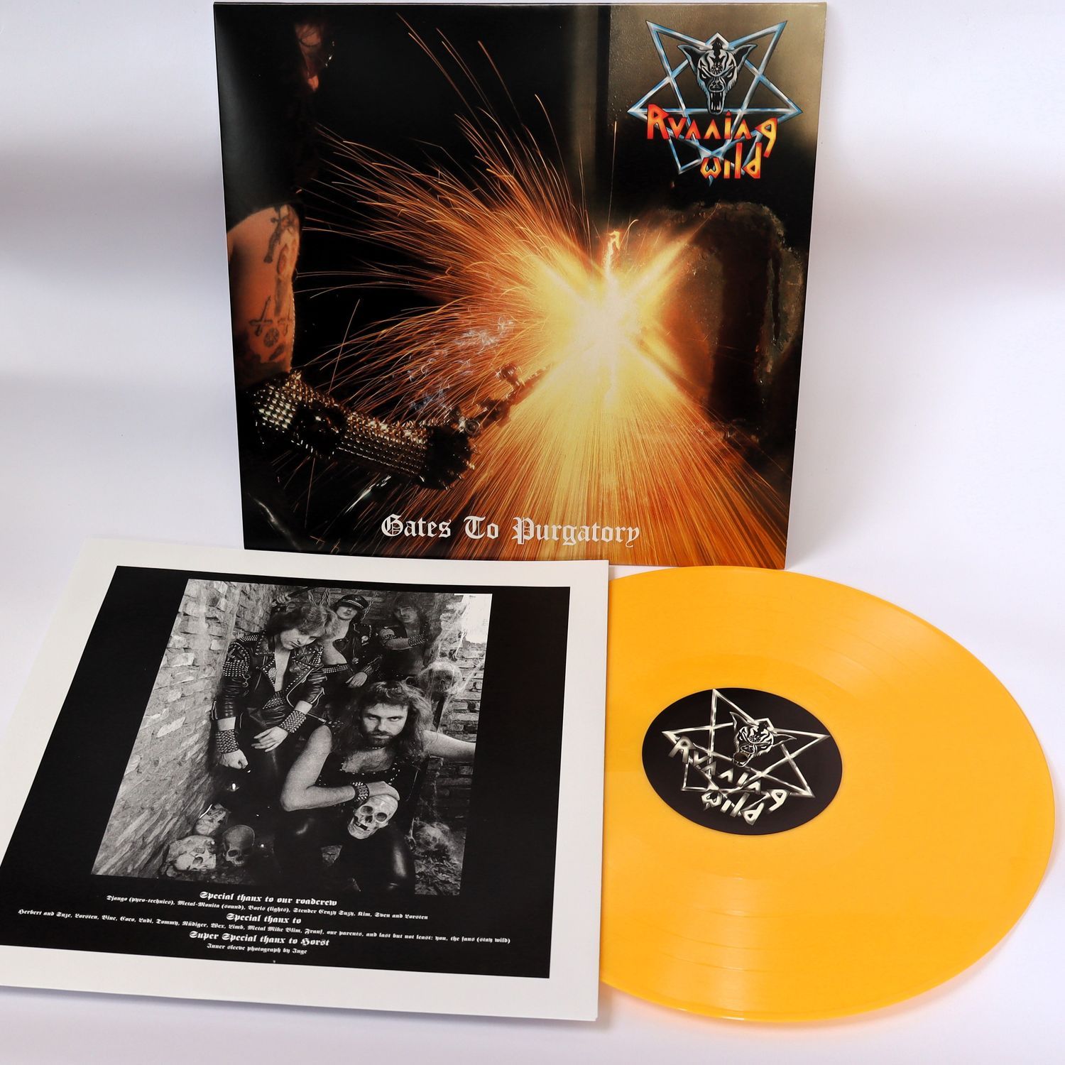 RUNNING WILD – Gates To Purgatory - LP (Yellow)