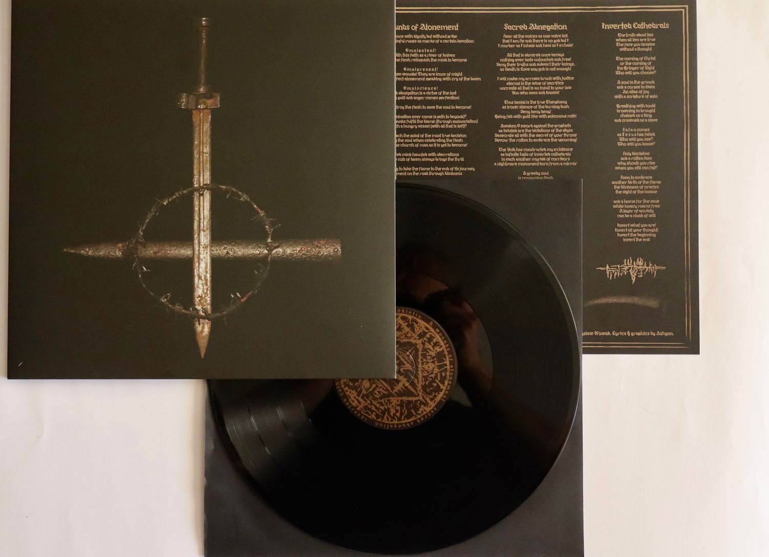 CIEŃ – Maledictio 12" LP (BLACK)