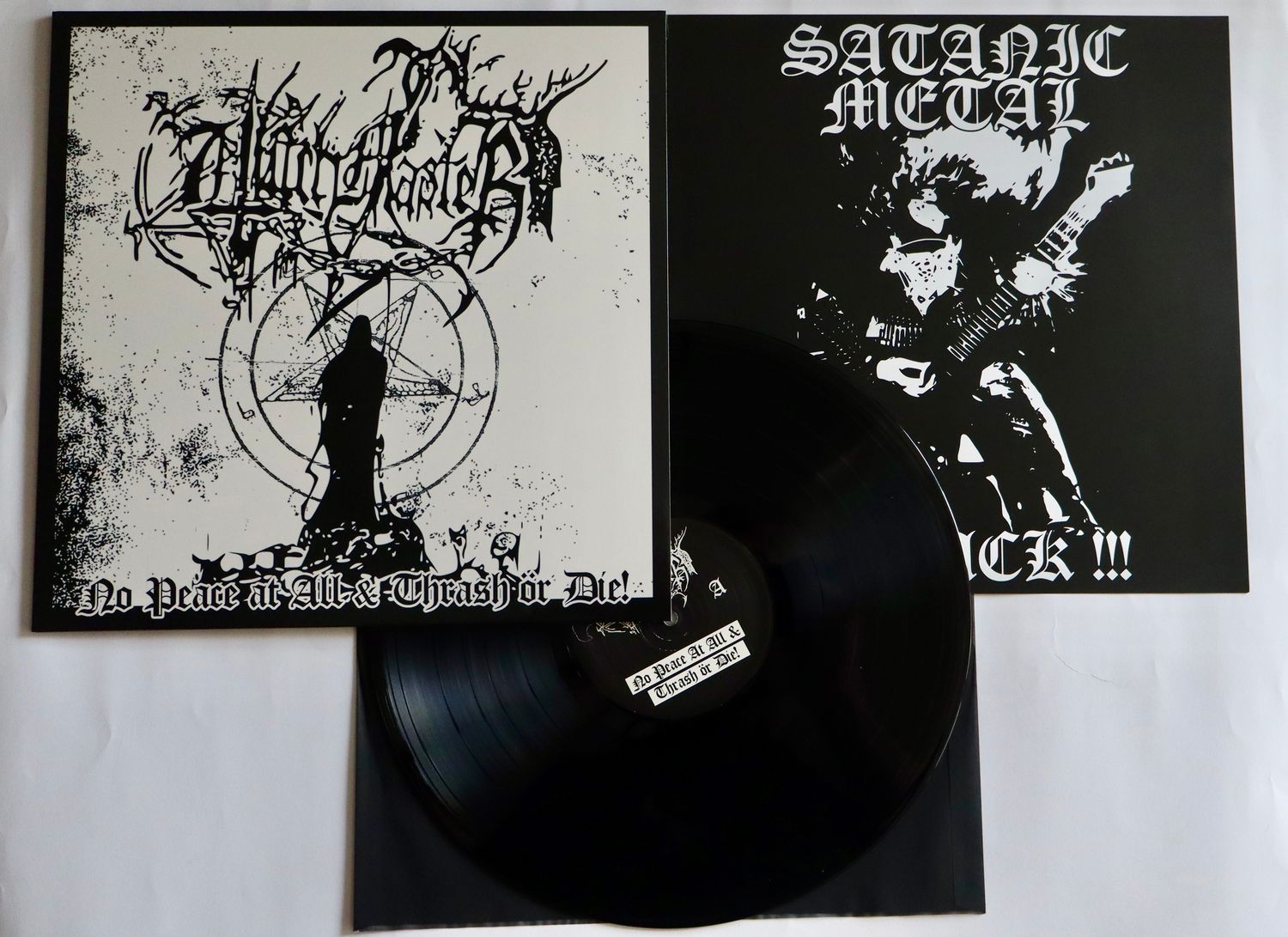 WITCHMASTER – No Peace At All &amp; Thrash Ör Die! (BLACK) LP