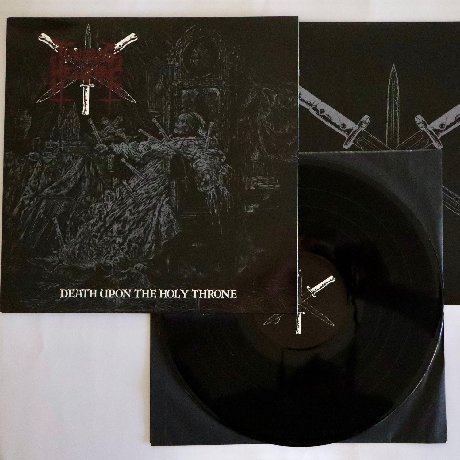 TOWARDS HELLFIRE – Death Upon The Holy Throne (BLACK)