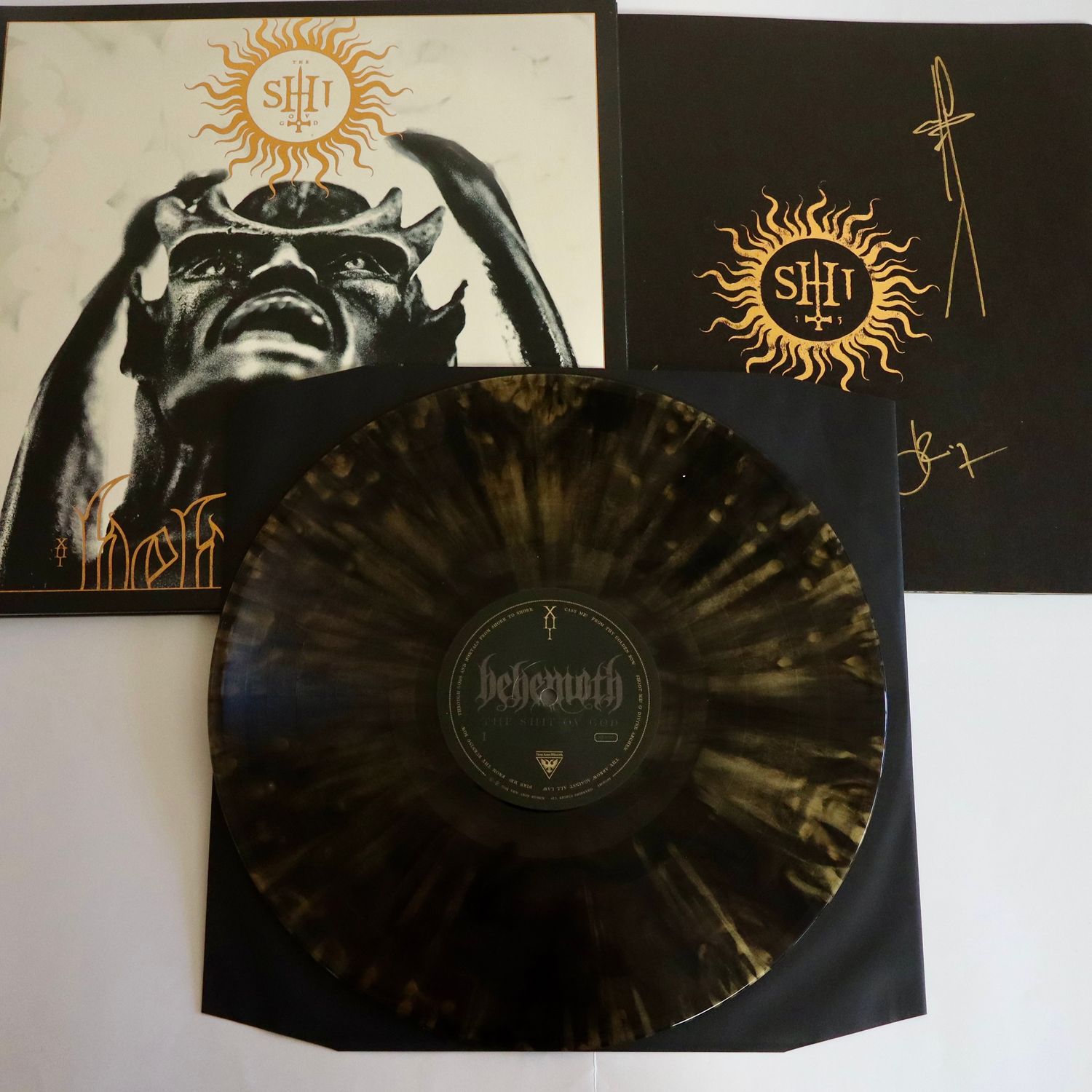 BEHEMOTH – The Shit Ov God (SHADOW ELITE LP, SIGNED)