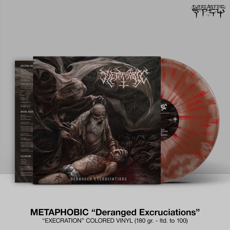 METAPHOBIC – Deranged Excruciations (Execration Vinyl) LP