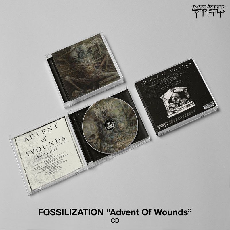 FOSSILIZATION – Advent Of Wounds CD